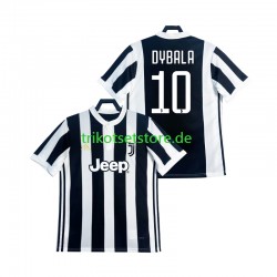 Juventus Turin DYBALA 21 Retro 2017 2018 Herren Trikot Heim Kurzarm