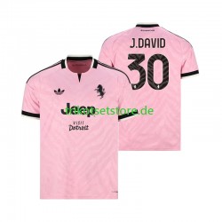 Juventus Turin Jonathan David 30 2026-2027 Herren Trikot Auswärts Kurzarm