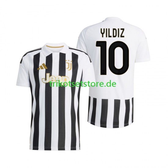 Juventus Turin Kenan Yildiz 10 2026-2027 Herren Trikot Heim Kurzarm