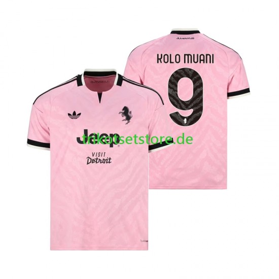 Juventus Turin Randal Kolo Muani 9 2026-2027 Herren Trikot Auswärts Kurzarm