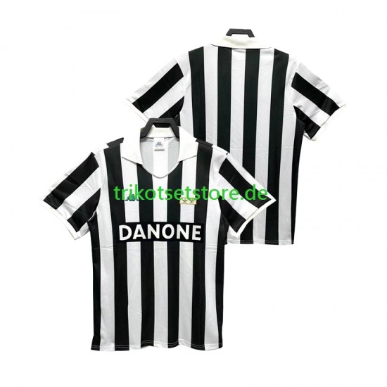 Juventus Turin Retro 1992 1994 Herren Trikot Heim Kurzarm