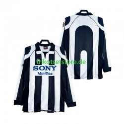 Juventus Turin Retro 1997 1998 Herren Trikot Heim Langarm