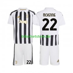 Juventus Turin Weston McKennie 22 2026-2027 Kinder Trikotset Heim Kurzarm