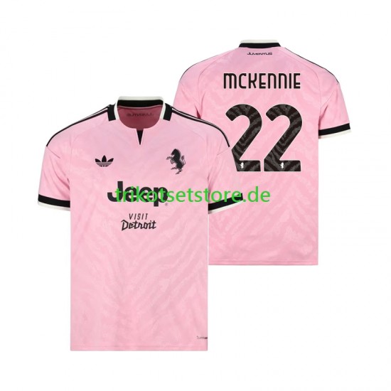 Juventus Turin Weston McKennie 22 2026-2027 Herren Trikot Auswärts Kurzarm