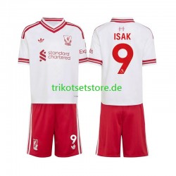 Liverpool Alexander Isak 9 2026-2027 Kinder Trikotset Auswärts Kurzarm