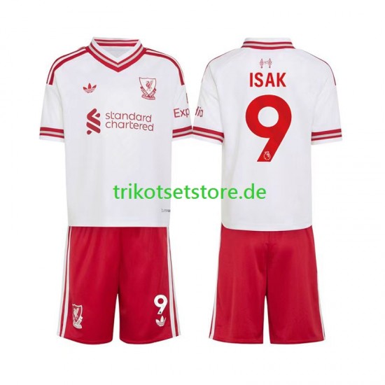 Liverpool Alexander Isak 9 2026-2027 Kinder Trikotset Auswärts Kurzarm