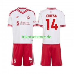 Liverpool Federico Chiesa 14 2026-2027 Kinder Trikotset Auswärts Kurzarm