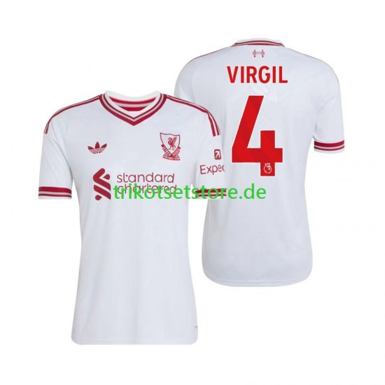 Liverpool Virgil van Dijk 4 2026-2027 Herren Trikot Auswärts Kurzarm