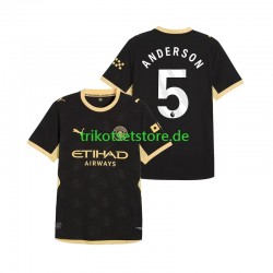 Manchester City Elliot Anderson 5 2026-2027 Herren Trikot Auswärts Kurzarm