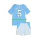 Manchester City Elliot Anderson 5 2026-2027 Kinder Trikotset Heim Kurzarm