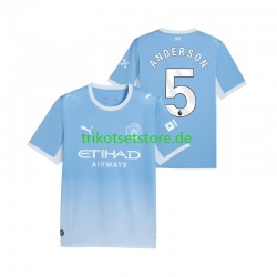 Manchester City Elliot Anderson 5 2026-2027 Herren Trikot Heim Kurzarm