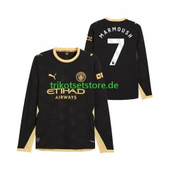 Manchester City Omar Marmoush 7 2026-2027 Herren Trikot Auswärts Langarm