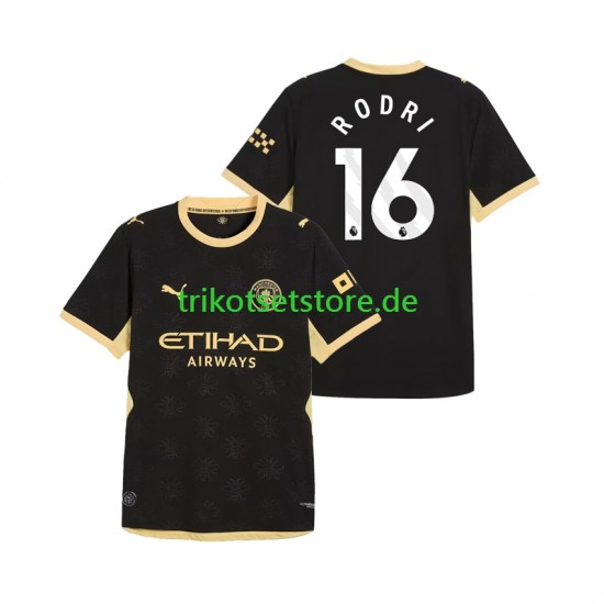 Manchester City Rodri 16 2026-2027 Herren Trikot Auswärts Kurzarm