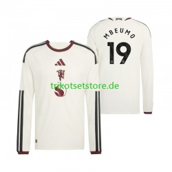 Manchester United Bryan Mbeumo 19 2026-2027 Herren Trikot Ausweich Langarm