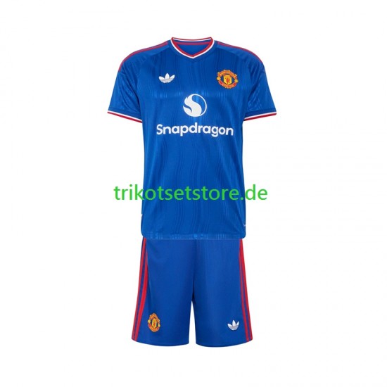 Manchester United 2026-2027 Kinder Trikotset Auswärts Kurzarm
