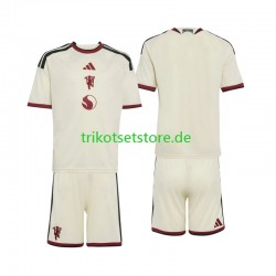 Manchester United 2026-2027 Kinder Trikotset Ausweich Kurzarm