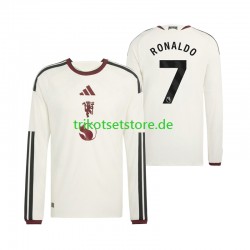 Manchester United Cristiano Ronaldo 7 2026-2027 Herren Trikot Ausweich Langarm