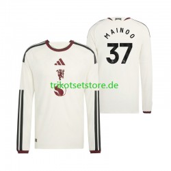 Manchester United Kobbie Mainoo 37 2026-2027 Herren Trikot Ausweich Langarm