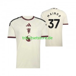 Manchester United Kobbie Mainoo 37 2026-2027 Herren Trikot Ausweich Kurzarm