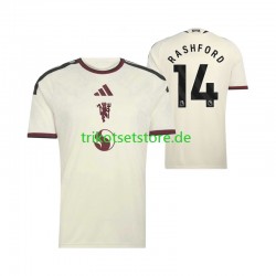Manchester United Marcus Rashford 14 2026-2027 Herren Trikot Ausweich Kurzarm