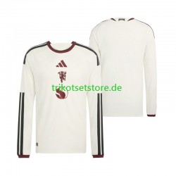 Manchester United 2026-2027 Herren Trikot Ausweich Langarm