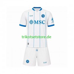 SSC Neapel 2026-2027 Kinder Trikotset Auswärts Kurzarm