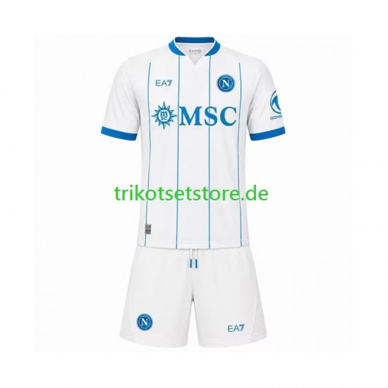 SSC Neapel 2026-2027 Kinder Trikotset Auswärts Kurzarm