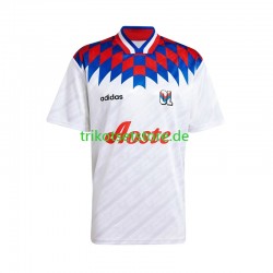 Olympique Lyon Retro 1995 1996 Herren Trikot Heim Kurzarm