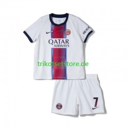 Paris Saint-Germain Mbappé Kylian 7 2026-2027 Kinder Trikotset Auswärts Kurzarm
