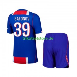 Paris Saint-Germain Matvey Safonov 39 2026-2027 Kinder Trikotset Heim Kurzarm