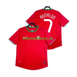 Portugal Cristiano Ronaldo 7 Retro 2012 Herren Trikot Heim Kurzarm