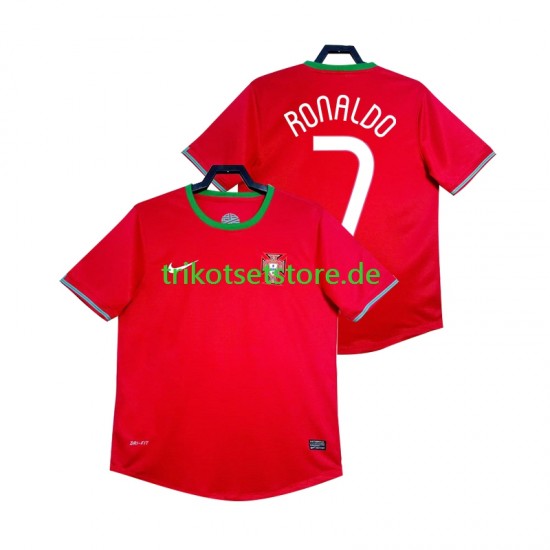 Portugal Cristiano Ronaldo 7 Retro 2012 Herren Trikot Heim Kurzarm