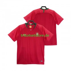 Portugal Retro 2018 Herren Trikot Heim Kurzarm