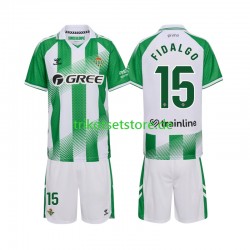 Betis Sevilla Fidalgo 15 2026-2027 Kinder Trikotset Heim Kurzarm