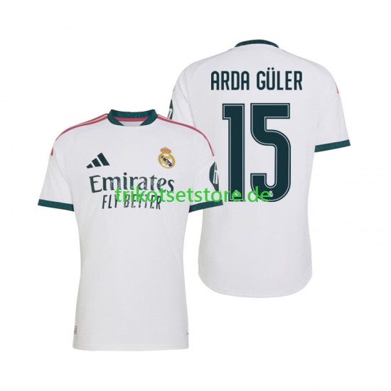 Real Madrid Arda Guler 15 2026-2027 Herren Trikot Heim Kurzarm