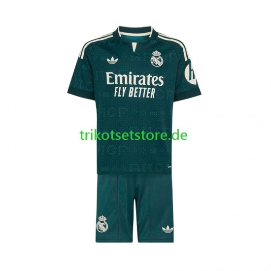 Real Madrid 2026-2027 Kinder Trikotset Auswärts Kurzarm