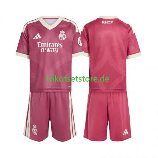 Real Madrid 2026-2027 Kinder Trikotset Ausweich Kurzarm