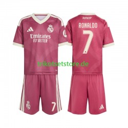 Real Madrid Cristiano Ronaldo 7 2026-2027 Kinder Trikotset Ausweich Kurzarm