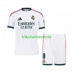 Real Madrid Federico Valverde 8 2026-2027 Kinder Trikotset Heim Kurzarm