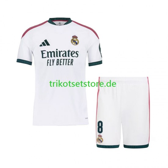 Real Madrid Federico Valverde 8 2026-2027 Kinder Trikotset Heim Kurzarm