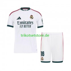 Real Madrid Ibrahima Konate 16 2026-2027 Kinder Trikotset Heim Kurzarm