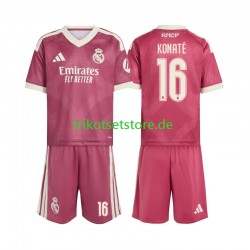Real Madrid Ibrahima Konate 16 2026-2027 Kinder Trikotset Ausweich Kurzarm