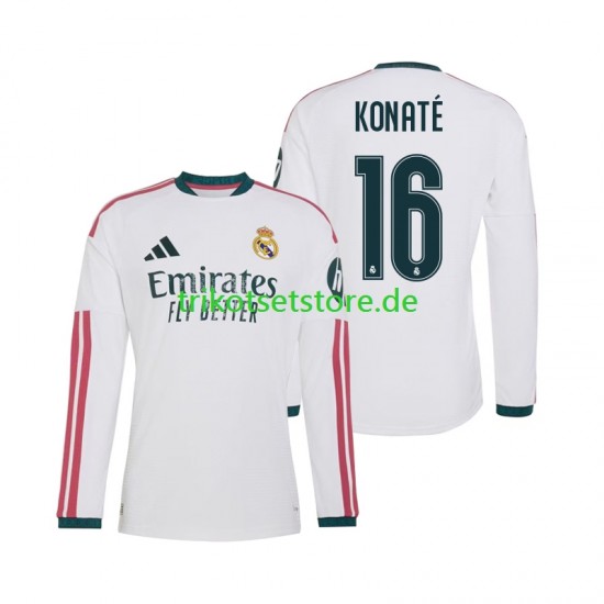 Real Madrid Ibrahima Konate 16 2026-2027 Herren Trikot Heim Langarm