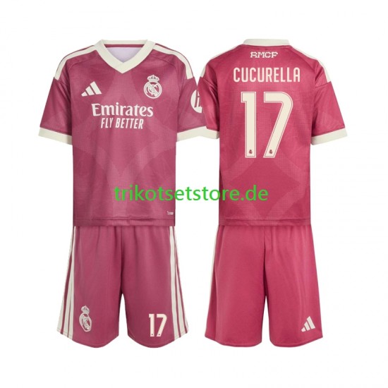 Real Madrid Marc Cucurella 17 2026-2027 Kinder Trikotset Ausweich Kurzarm