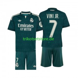 Real Madrid Vinicius Junior 7 2026-2027 Kinder Trikotset Auswärts Kurzarm