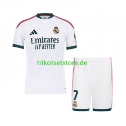 Real Madrid Vinicius Junior 7 2026-2027 Kinder Trikotset Heim Kurzarm