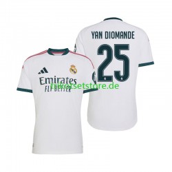 Real Madrid Yan Diomande 25 2026-2027 Herren Trikot Heim Kurzarm