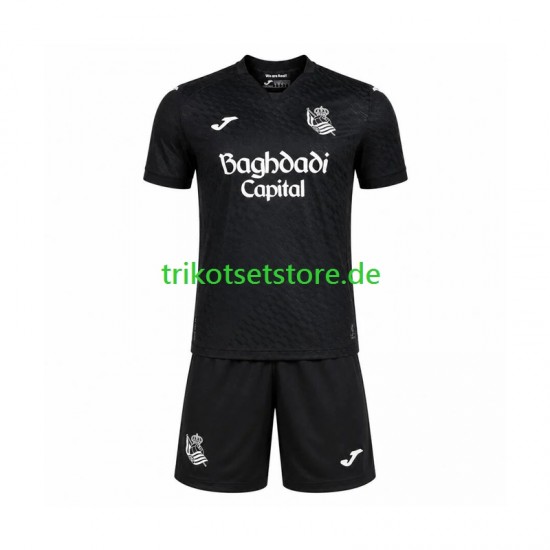 Real Sociedad 2026-2027 Kinder Trikotset Auswärts Kurzarm