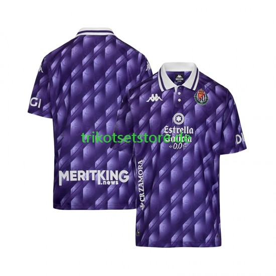 Real Valladolid Retro 2025-2026 Herren Trikot Heim Kurzarm