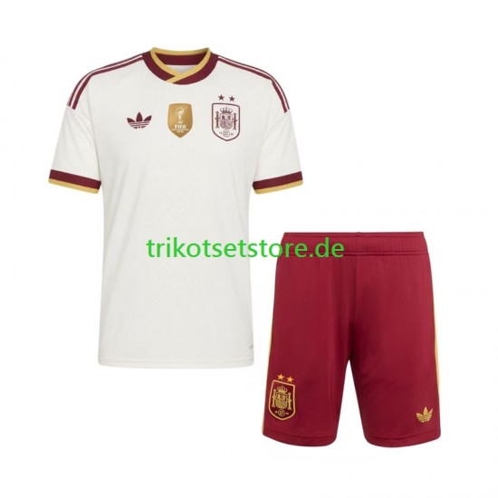 Spanien 2-star 2026-2027 Kinder Trikotset Auswärts Kurzarm